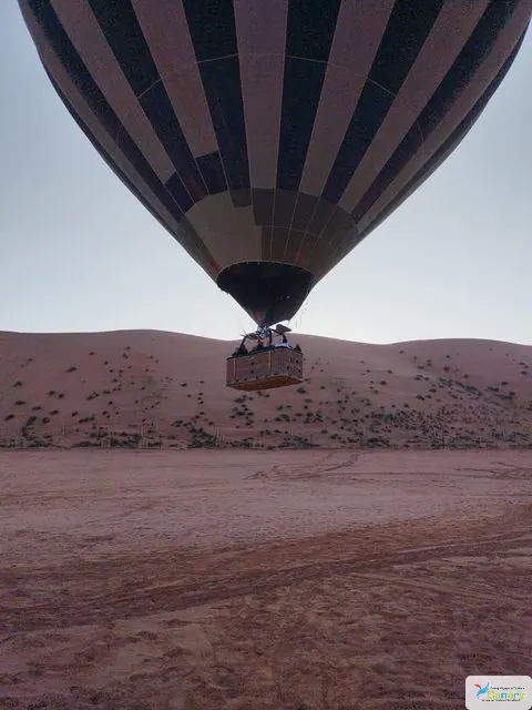 Relief de dunes dans un vaste paysage désertique.