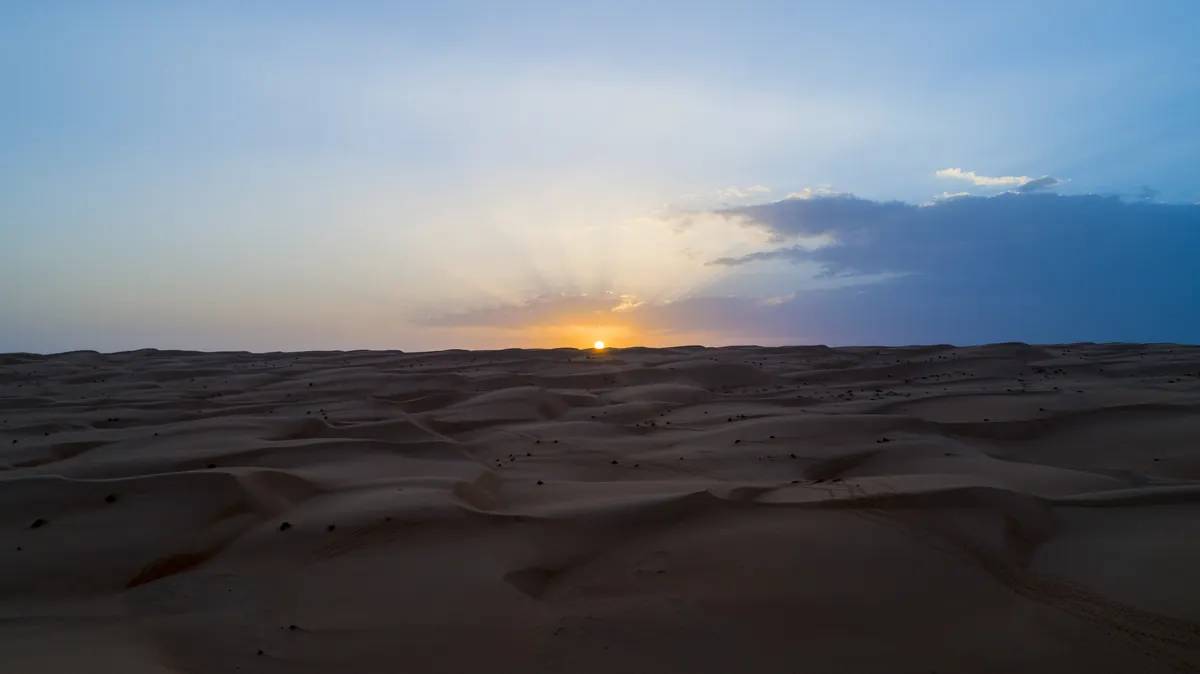 Littoral d’Oman sous la lumière du matin